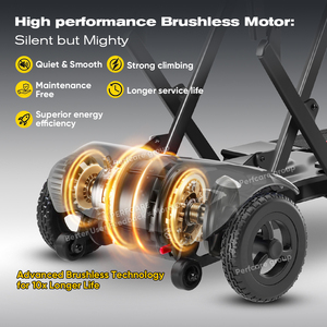 Monopattino Elettrico 2026 di Tendenza con Ricarica Magnetica NFC, Avvio One-Touch, 15kg, Doppia Batteria, Lega di Magnesio, Motore Brushless per Disabili - Product Image 5