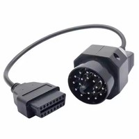 Cable Adaptador de Extensión ELM327 OBD2 de 16 Pines a 20 Pines, 12V, Alta Calidad para Autos