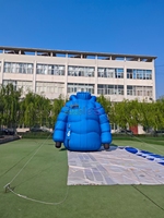 巨型广告促销充气羽绒服模型定制充气服装羽绒服模型用于装饰