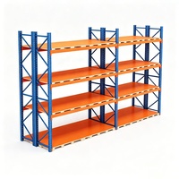 Système de rayonnage industriel robuste pour entrepôt, en acier haute résistance, réglable, avec système de verrouillage de sécurité, certifié CE