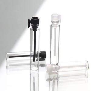 <span class=keywords><strong>ONO</strong></span> Fábrica Stock Personalizado 1mL 2ml 3ml Probador de vidrio Botella Perfume Muestra Viales Mini tubos de vidrio con palo de plástico - Product Image 2