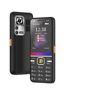 SERVO Push Button Mobile Phone 2.8 Inch Three Cards 3SIM Card Music Light Bluetooth Flashlight MP3 FM Camera BigHorn CellPhone