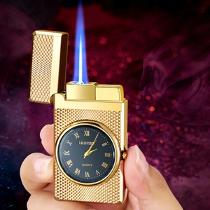 Wholesale Refillable Gold Mesh <b>Lighter</b> <b>Windproof</b> Cigarette Business Gift for Giveaways - Product Image 1