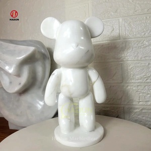 Nuevo diseño actual Escultura de mármol verde pulido Papel de superhéroe 350mm <span class=keywords><strong>Hulk</strong></span> - Product Image 4