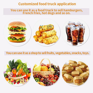 Camion de restauration multifonctionnel avec équipement de cuisine complet, chariot de café électrique personnalisé pour pizzas et hamburgers, remorque alimentaire à vendre - Product Image 6