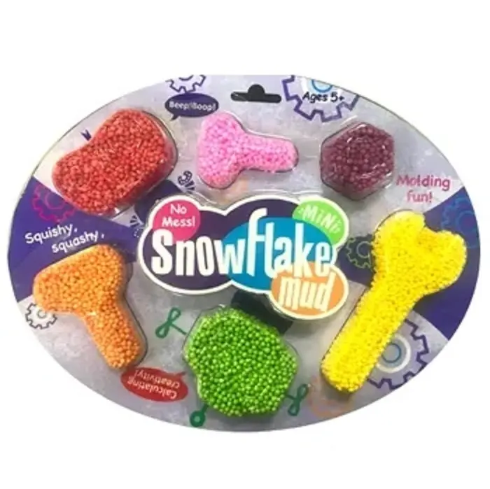 2023 Shantou vendite dirette fango di fiocco di neve oleoso multi-stile fai da te abilità mentale mani-on regali di allenamento giocattoli per bambini