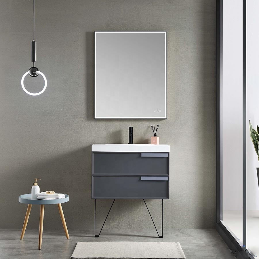 48 "lavabo doble tocadores de baño pared colgaba fregadero gabinete