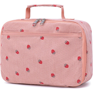 Sac à déjeuner isotherme personnalisé à la fraise, sac à dos scolaire mignon pour enfants, boîte à lunch, cadeau scolaire pour enfants - Product Image 2