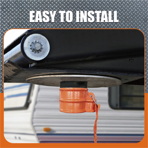 Nhiệm Vụ Nặng Nề Chống Trộm 5th Bánh Xe Trailer Vua Pin Khóa Với 2 Phím Cho Rv Trailer Xe Tải - Product Image 6