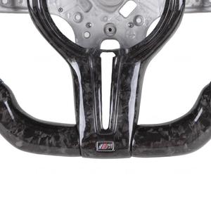 Volante in Carbonio Forgiato con Fondo Piatto per <span class=keywords><strong>BMW</strong></span> Serie 1-7, X1-X6, M3-M6, Vendita Diretta dalla Fabbrica, Disponibile in Magazzino - Product Image 2
