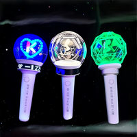 Bâtons lumineux LED en plastique Firewolf DIY pour événements, couleur personnalisée, portables, pour concerts, fêtes, idoles japonaises et coréennes, vente en gros