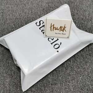 <span class=keywords><strong>Paquete</strong></span> de envío Postal Biodegradable, logotipo personalizado impreso, correo Postal de plástico, embalaje, bolsas de correo - Product Image 6