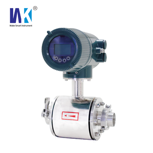 식품 등급 1.5 "트라이 클램프 4-20mA RS485 펄스 포도 와인 맥주 액체 메디더 드 꼬리 SS304 DN50 우유 자기 유량계 - Product Image 2