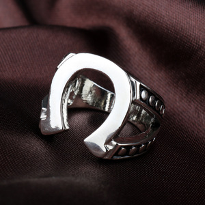 Joyería de moda de la venta caliente nuevo justificado herradura Marshal Raylan es anillo de dedo de moda - Product Image 6