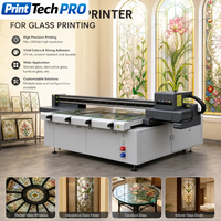 Impresora UV Plana de Alta Velocidad de 1300x2500mm para Impresión en Vidrio, Cerámica, Azulejos y Acrílico, Decoración de Vidrio Arquitectónico