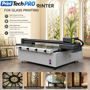 Stampante UV Flatbed ad Alta Velocità 1300x2500mm per Stampa su Vetro, Ceramica, Piastrelle e Acrilico, Decorazione in Vetro Architettonico - Product Image 3