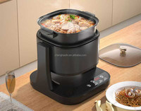 Appareils de cuisine multifonctionnels 110-240V, rotation à 180 degrés, circulation d'air chaud, cuisson, friture, grillade, friteuse à air