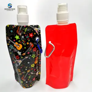 Частный Китай Оптовая Spouted Прачечная жидкая упаковка печатных пластиковых мешков