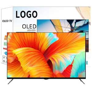 Televisión inteligente curvada con pantalla LED 4K OEM UHD del Festival de Primavera en línea - Product Image 3