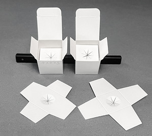 Xinrunjin boîte d'emballage de cosmétologie personnalisée capteur à micro-ondes plateau de carte intérieur boîte de papier électronique blanc F Pit emballage intérieur - Product Image 4