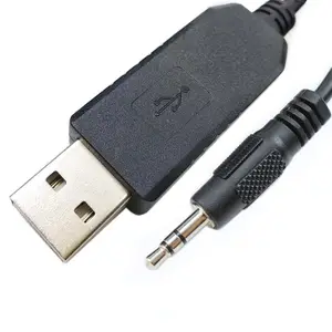 USB RS232ถึง3.5มิลลิเมตรเสียงสเตอริโอแจ็คสำหรับซัมซุงทีวีควบคุม EX-Link เคเบิ้ล