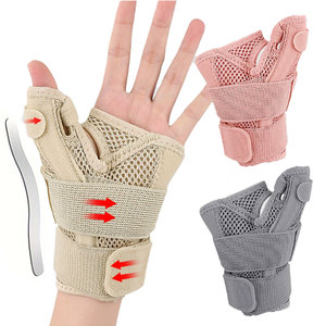 Jk030 Có Thể Điều Chỉnh Cao Su Tổng Hợp Dây Đeo Cổ Tay Thoáng Khí Hỗ Trợ Ngón Tay Cái Nẹp Cho Viêm Gân Viêm Khớp Bên Phải Tay Trái Ngón Tay Cái - Product Image 1