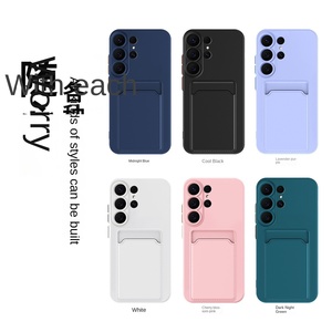Funda para Teléfono S26 Ultra con Ranura para Tarjetas, Compatible con S25 Plus, <span class=keywords><strong>Color</strong></span> Sólido, con Soporte para Tarjetas S24, Protección Total - Product Image 4