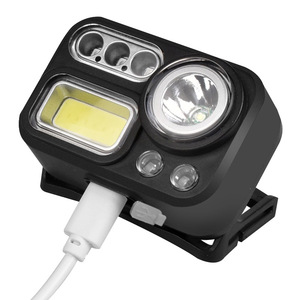 Đèn Pha LED Mini Di Động XPE + COB Đèn Điều Chỉnh Góc 8 Chế Độ Đèn Đầu Cắm Trại Sạc USB Đèn Đầu Câu Cá - Product Image 2