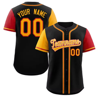 Maillot de baseball brodé original Mexique rouge Sublimation Blue Jays Chemises de baseball Logo cousu Numéro d'équipe personnalisé