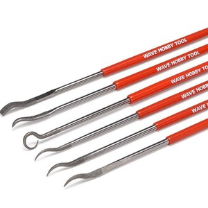 Limes diamantées Wave Hobby Tool 5mm 7mm en forme d'angle pour outils de meulage de modèles DIY - Product Image 1