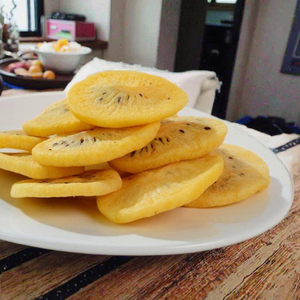 Tốt Nhất Bán Ngọt Ngào Kiwi Sắc Nét Chân Không Nhiệt Độ Thấp Chiên Khô Cắt Lát Kiwi Trái Cây Snack Cho Sức Khỏe Có Ý thức Người tiêu dùng - Product Image 1