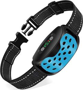 Collares antiladridos para perros, collar recargable para ladridos de perros con pitido vibrador, Dispositivo disuasorio para dejar de ladrar perros - Product Image 1