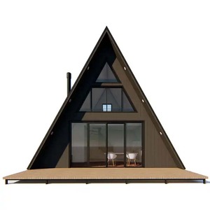 Cabaña de Vidrio Moderna con Forma de Triángulo y Vidrio Templado para Instalaciones de Ocio - Product Image 4