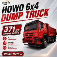 Самосвал HOWO 6x4: Надежный карьерный самосвал с мощным двигателем и прочной конструкцией для мировых рынков от производителя