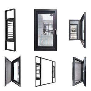 Agent d'achat 1688 Fenêtre à auvent en aluminium à rupture de pont thermique, à grand panneau de verre, de style américain, pour maison, Agent de sourcing en Chine - Product Image 1