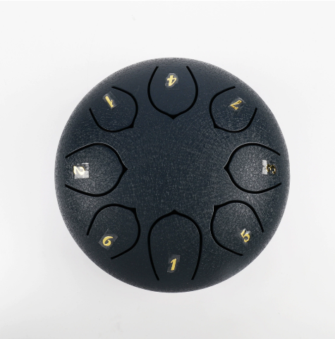 6-inch 8-tone matte black