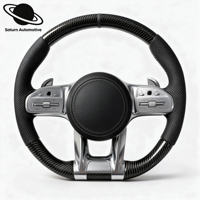 Volants de luxe en cuir et fibre de carbone LED Mercedes-Benz Classe E CLA GLC E300 Personnalisation sur mesure W46 W117 W166 W222