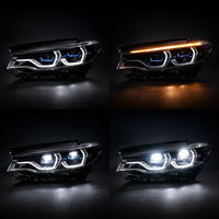 Phares LED Laser pour BMW Série 5 G30/G38 2018-2020 avec lentille de projecteur et feux de jour DRL Spoon – Amélioration des phares