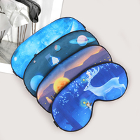 Masque de voyage en soie portable personnalisable pour un confort optimal Accessoire de sommeil pour les cernes