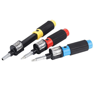 Tournevis combiné 6-en-1, ensemble d'outils de tournevis, tournevis à tête rotative télescopique, poignée ronde - Product Image 4