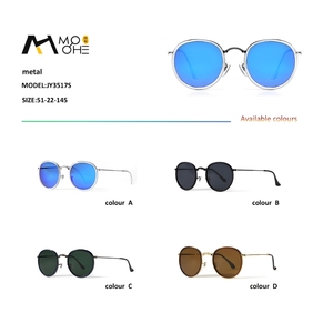 <span class=keywords><strong>Gafas</strong></span> de Sol Polarizadas de Metal de Lujo al por Mayor, Montura Azul Transparente, Estilo <span class=keywords><strong>Aviador</strong></span>, Moda para <span class=keywords><strong>Hombre</strong></span> y Mujer, <span class=keywords><strong>Gafas</strong></span> de Sol de Lujo - Product Image 5