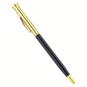 Wholesale 1.0Mm Twist-Action Metal Customizable Logo Student Writing Gifts Advertising Hotel Promotional Ballpoint <b>Pens</b> - Product Image 1