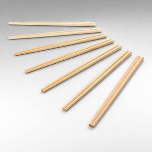 Eco-Friendly Wholesale Natural <strong>Bamboo</strong> Round 4.5mm 8 Inch Convenience <strong>Store</strong> Retail Pack Disposable <strong>Bamboo</strong> Chopsticks - Product Image 2