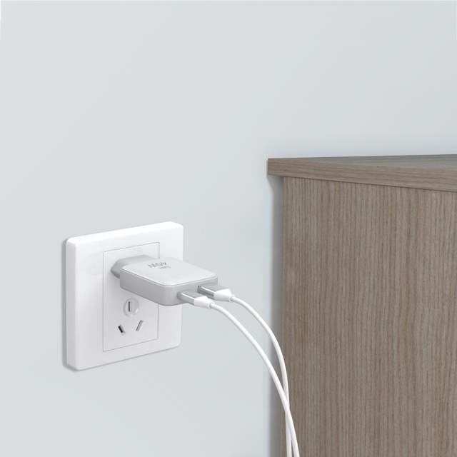 EU Ultra-thin GAN 45W A + C USB Wall Charger Fast Charging for Iphone 14 15 Pro Max Mobile Phone Macbook Laptop Computer CE CB