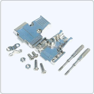 Connecteur D-SUB 9 broches 15 broches en alliage de zinc, boîtier métallique DB9 DB15 pour câble - Prix tendance - Product Image 2