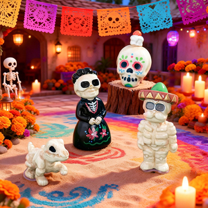 Nuevas Figuras Decorativas de Resina para Halloween, Miniaturas de Diablo y Hombre de las Trevas, Accesorios de Decoración para Micro Paisajes DIY - Product Image 3