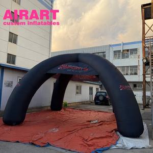 户外黑色充气帐篷，用于促销活动 - Product Image 1