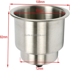 Porte-boisson en acier inoxydable avec <span class=keywords><strong>vidange</strong></span> pour voiture, <span class=keywords><strong>camping</strong></span>-<span class=keywords><strong>car</strong></span>, bateau marin et caravane - Product Image 2