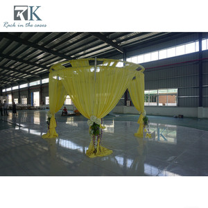 Decoración Elegante para Bodas con Doble Tubo Redondo y Kit de Tubos Portátiles para Pista de Baile - Product Image 2