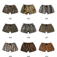 Shorts de boxe souples et extensibles, respirants, avec taille élastique pour le sparring, le kickboxing, la gym, l'entraînement et le fitness